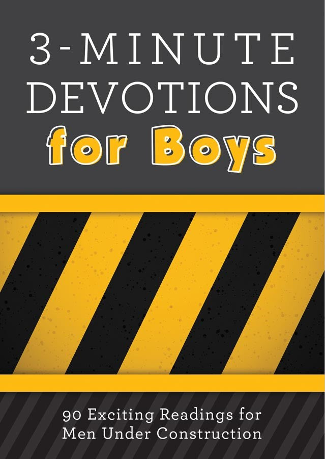 3-Minute Devotions For Boys