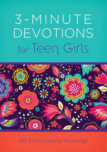 3-Minute Devotions For Teen Girls-Mass Market
