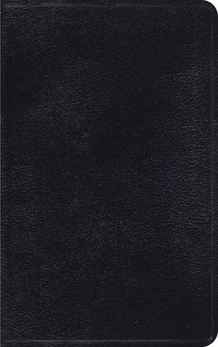 ESV Thinline Bible-Black Genuine Leather