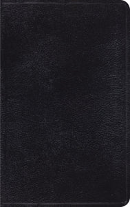 ESV Thinline Bible-Black Genuine Leather