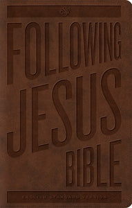 ESV Following Jesus Bible-Brown TruTone