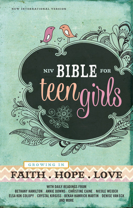 NIV Bible For Teen Girls-Hardcover
