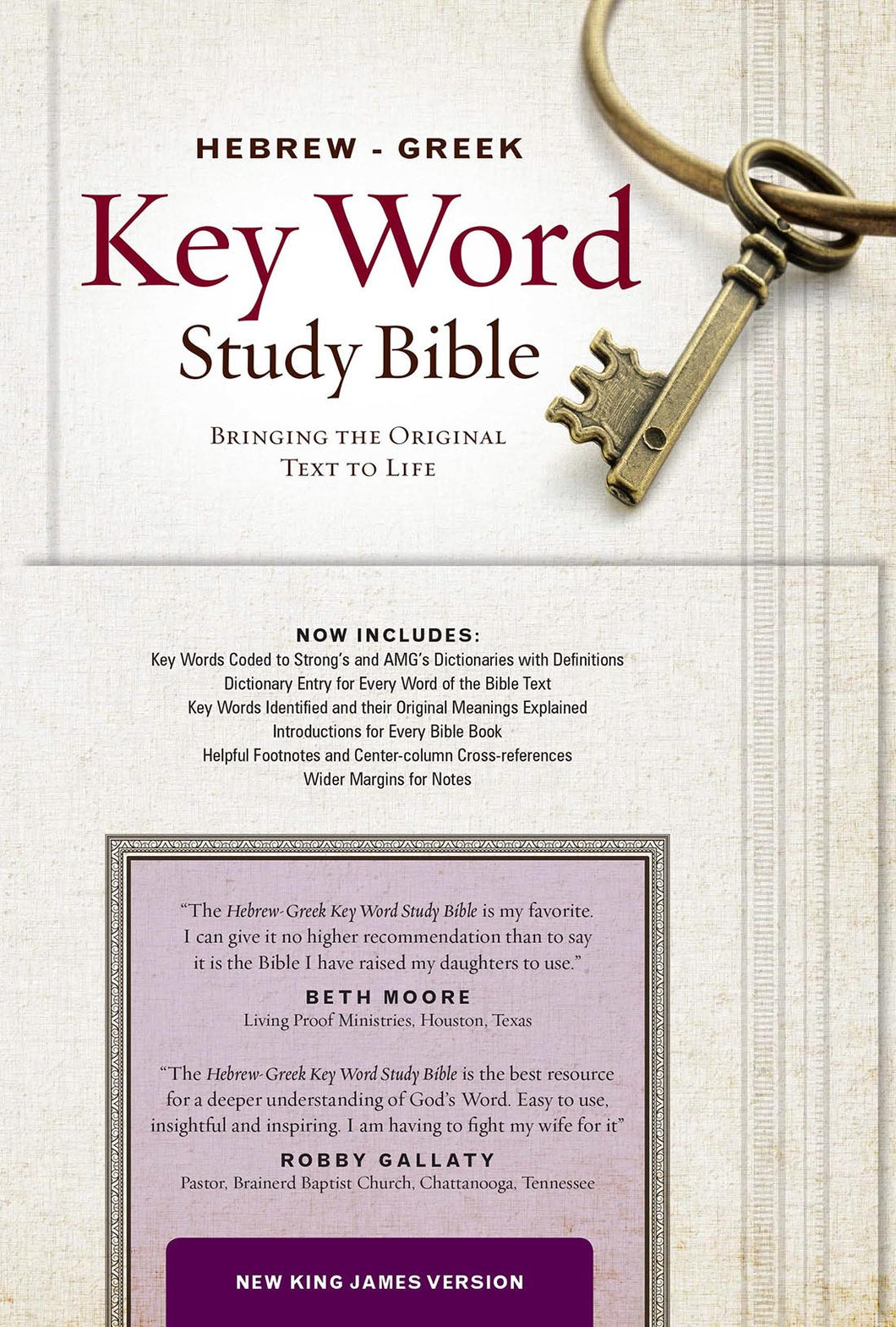 NKJV Hebrew-Greek Key Word Study-Hardcover