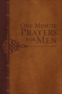 One-Minute Prayers For Men (Gift Edition)-Brown Milano Softone