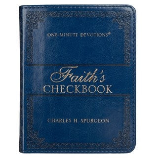 Faith's Checkbook (One Minute Devotions)-Imitation Leather