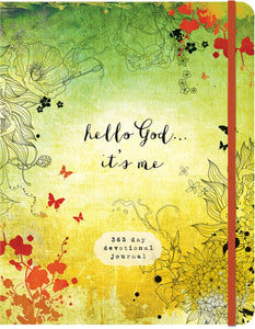 Hello God...It's Me: 365-Day Devotional Journal
