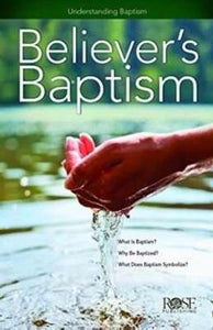 Believer's Baptism Pamphlet (Pack Of 5)