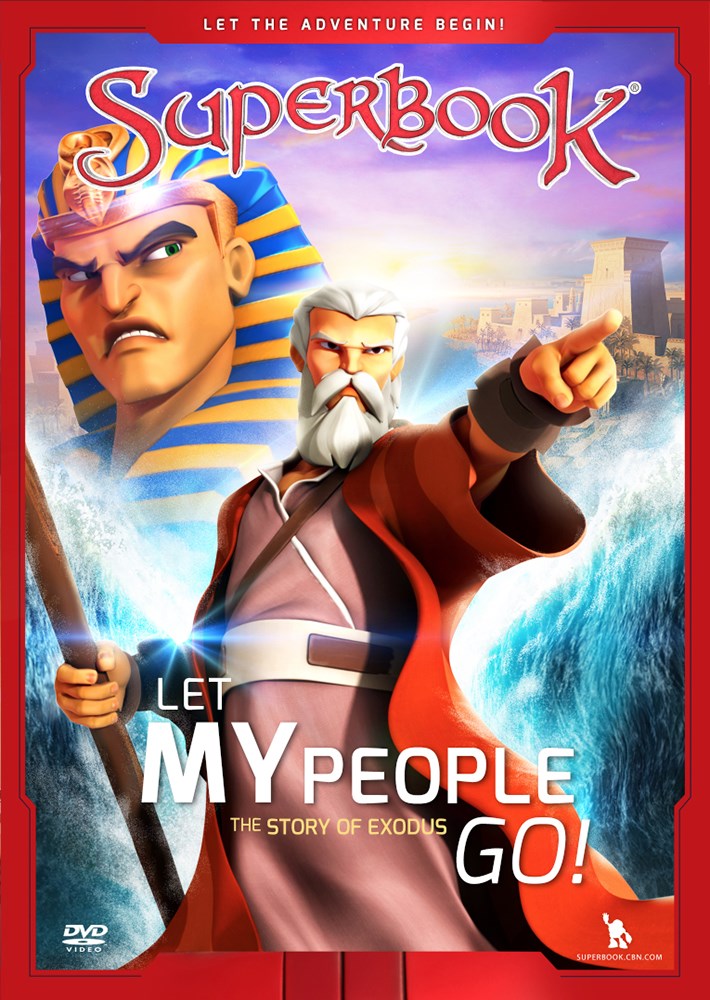 DVD-Let My People Go!: The Story of Exodus (SuperBook)