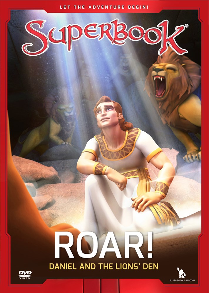 DVD-Roar!: Daniel And The Lions' Den (SuperBook)