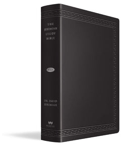 NKJV The Jeremiah Study Bible/Large Print-Black Leatherluxe