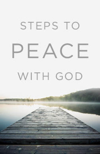 Tract-Steps To Peace With God (ESV) (Pack Of 25)