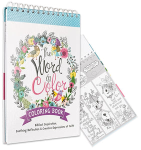 Word In Color Adult Coloring Book