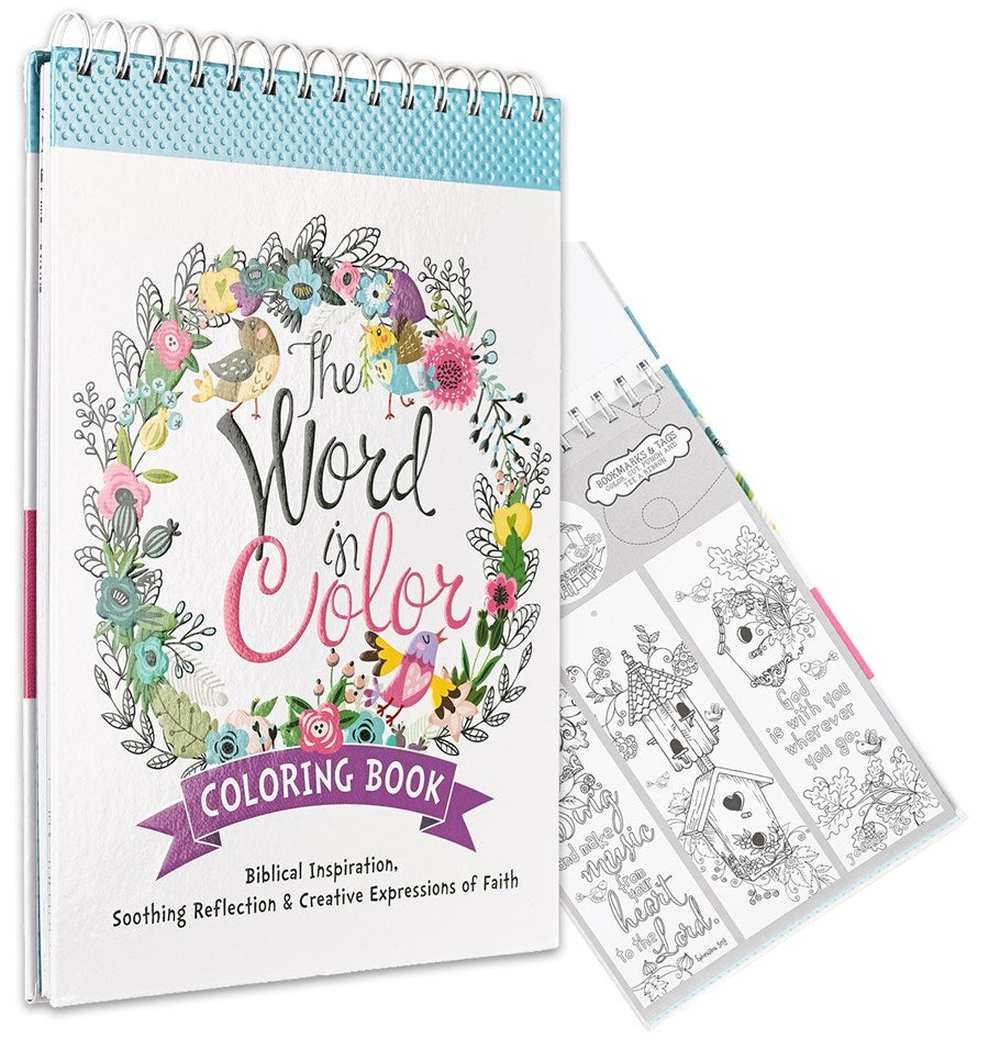 Word In Color Adult Coloring Book