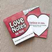 Note Card-Love Notes For Kids: 32 Messages of God's Love For Your Child (Pack of 32)