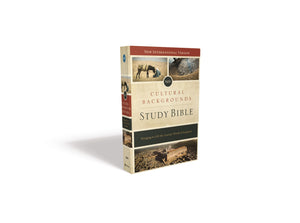 NIV Cultural Backgrounds Study Bible-Hardcover w/Jacket