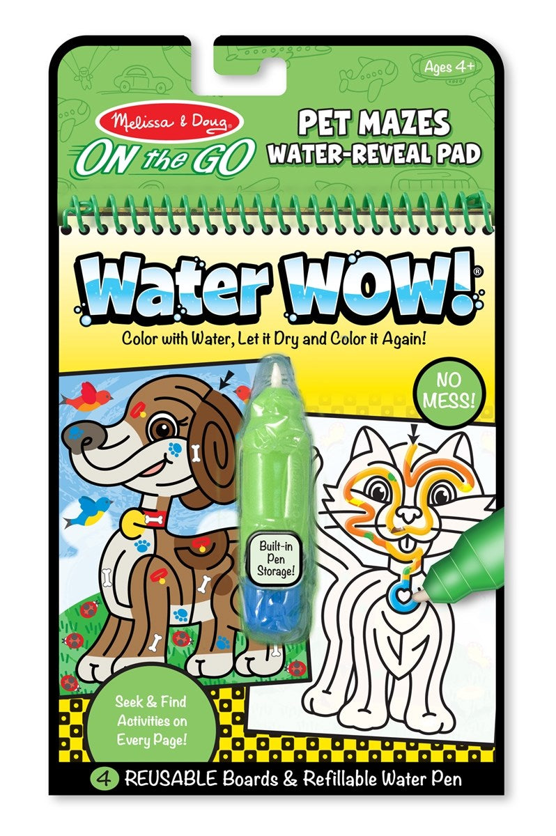 Water Wow! Pet Mazes Activity Book (Ages 3+)