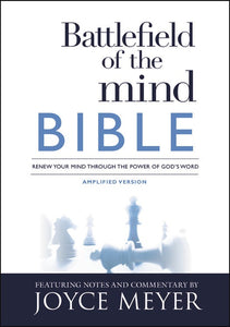 Amplified Battlefield Of The Mind Bible-Hardcover
