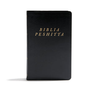 Spanish-Peshitta Bible In Spanish (Biblia Peshitta en Espanol)-Black Imitation Leather Indexed (Revised And Augmented)