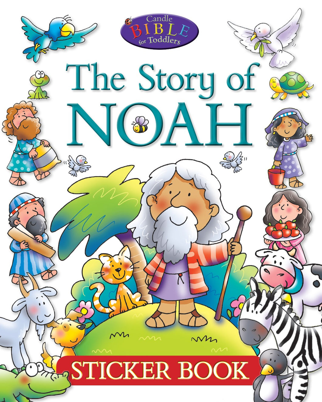 Story Of Noah Sticker Book (Candle Bible For Toddler)