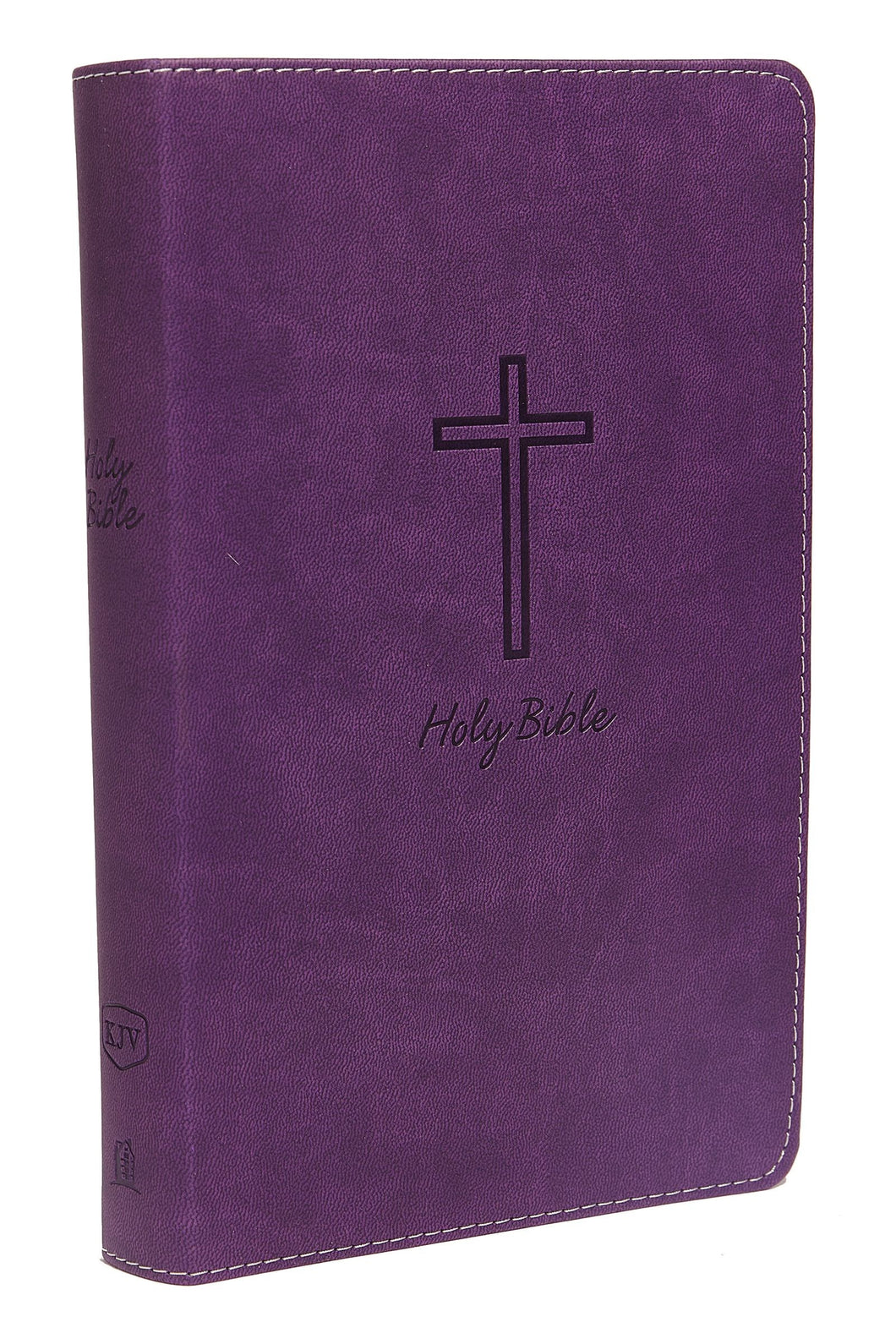 KJV Deluxe Gift Bible (Comfort Print)-Purple Leathersoft