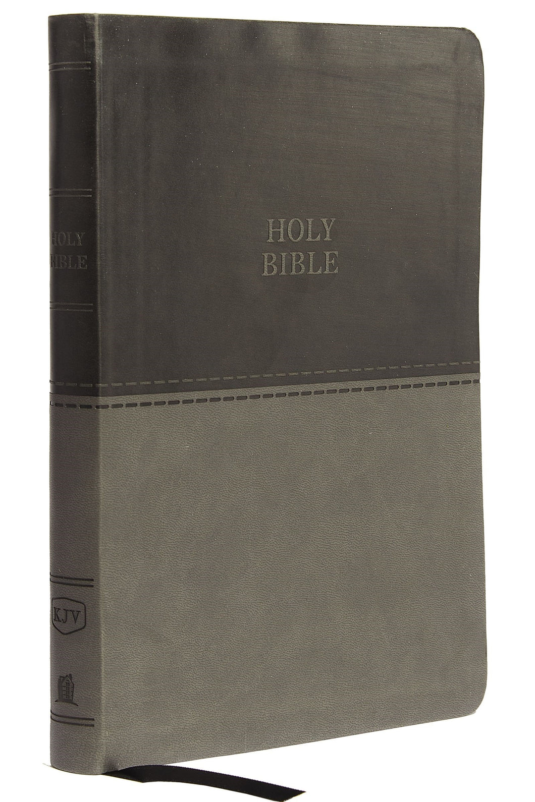 KJV Thinline Bible/Large Print (Comfort Print)-Black Leathersoft