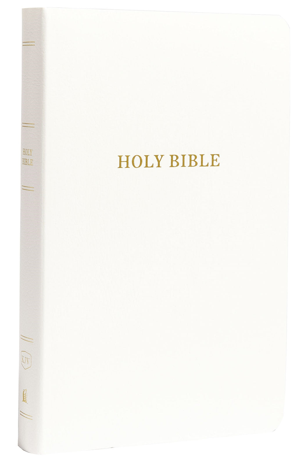 KJV Gift & Award Bible (Comfort Print)-White Leatherflex