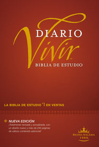 Spanish-RVR 1960 Life Application Study Bible (Biblia de Estudio del Diario Vivir)-Burgundy Hardcover