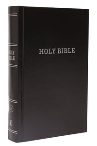 KJV Large Print Pew Bible (Comfort Print)-Black Hardcover