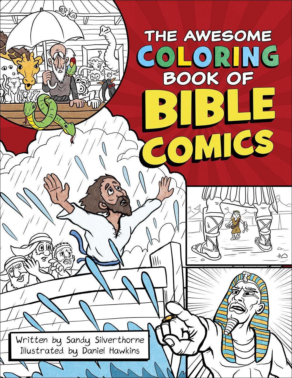 Awesome Coloring Book Of Bible Comics