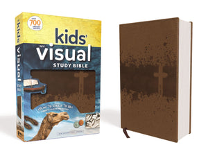 NIV Kids' Visual Study Bible (Full Color)-Bronze Leathersoft