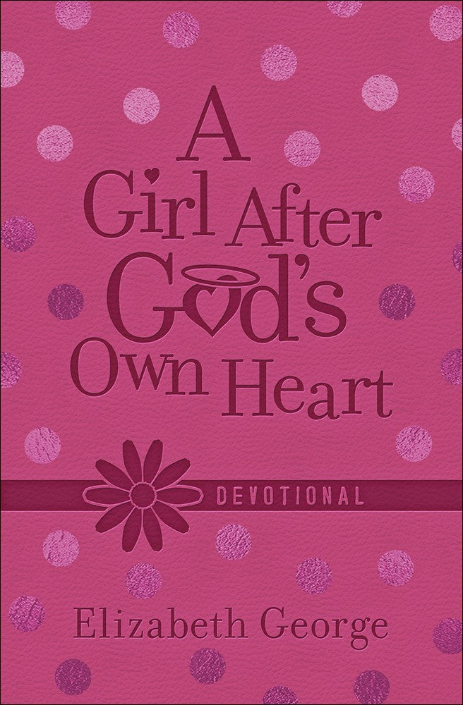 A Girl After God's Own Heart Devotional-Pink Milano Softone