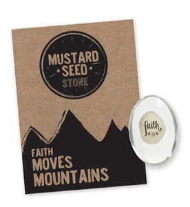 Stone-Mustard Seed/Faith (1.25") (Pack of 12)