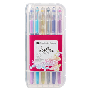 Veritas Gel Pen Set (2 Metallic/4 Water Chalk/2 Glitter/4 Neon)