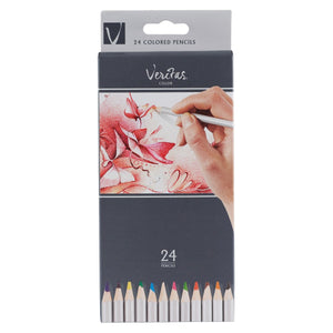 Veritas Coloring Pencils (Boxed) (Set Of 24)