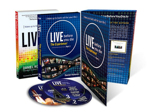 Live Before You Die-The Experience (Book + 3 Dvds)
