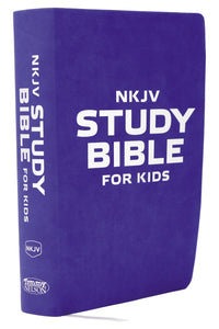 NKJV Study Bible For Kids-Flexicover