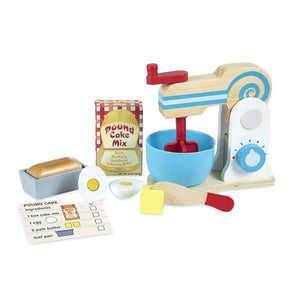Pretend Play-Make A Cake Mixer Set (10 Pieces) (Ages 3+)