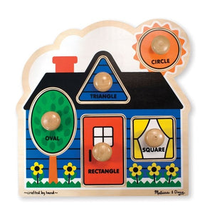 Puzzle-First Shapes Jumbo Knob Puzzle (5 Pieces) (Ages 1+)