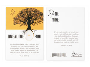 Faith Cards-Mustard Seed (Pack Of 50)