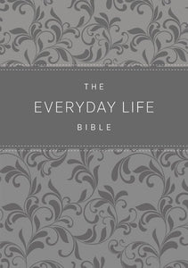 Amplified The Everyday Life Bible-Gray Euroluxe