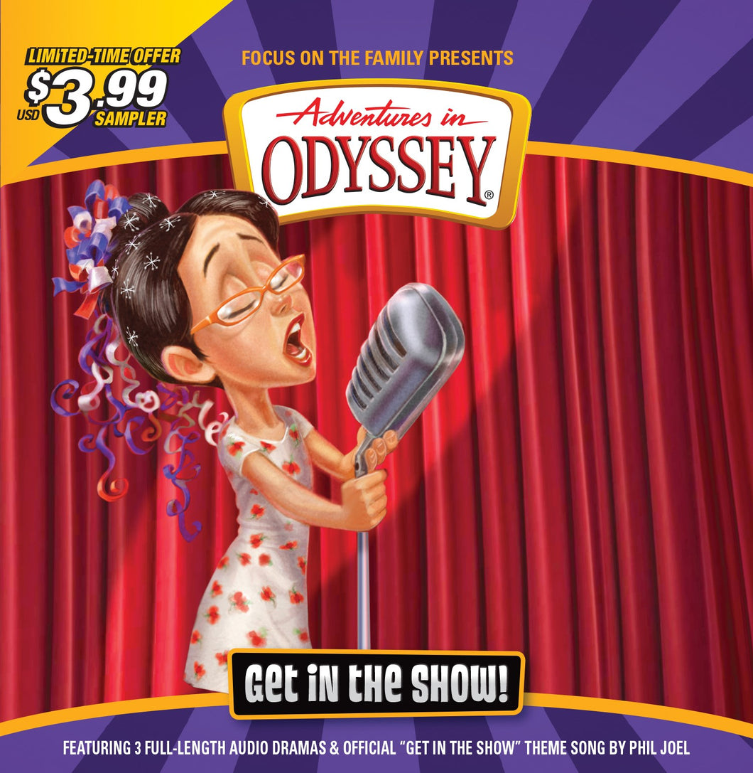 Audio CD-Adventures In Odyssey Sampler: Get In The Show