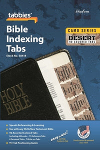 Bible Tab-Camo Series-Desert-Old & New Testament