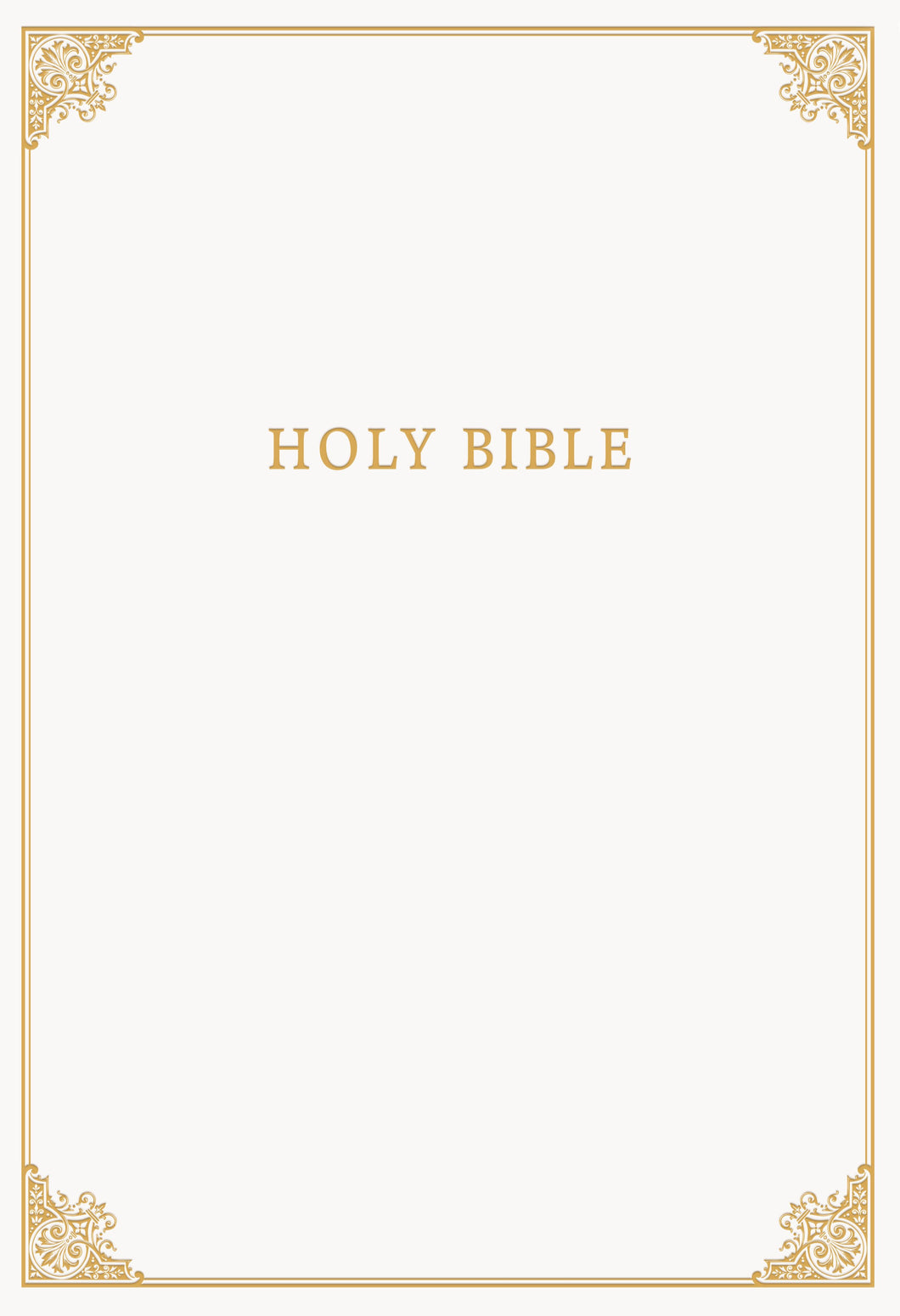 CSB Family Bible-White Bonded Leather Over Board