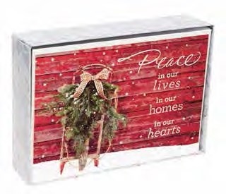 Card-Boxed-Christmas-Peace In Our Hearts (Box Of 18)