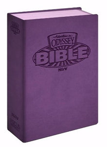 NIrV Adventures In Odyssey Bible-Purple Italian Leatherette