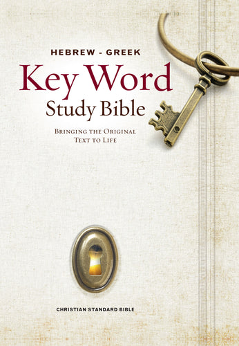 CSB Hebrew-Greek Key Word Study Bible-Hardcover