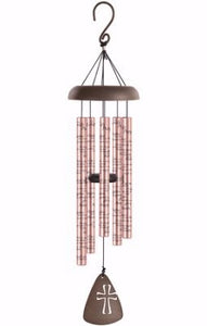 Wind Chime-Sonnet-Lord's Prayer-Rose Gold (30")