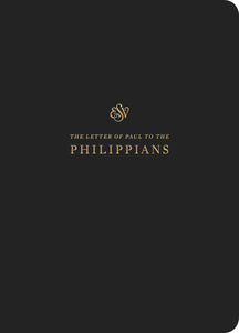 ESV Scripture Journal: Philippians-Black Softcover