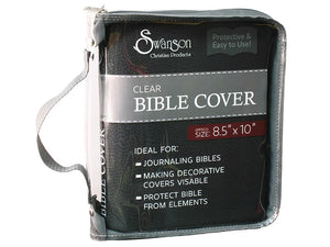 Bible Cover-Clear (8.5 X 10)