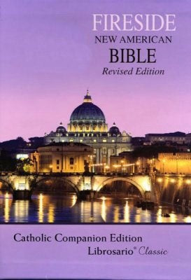 NABRE Fireside Catholic Companion Bible/Librosario Classic Edition-Black Imitation Leather